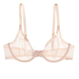 CUUP Sheer Nude Bra